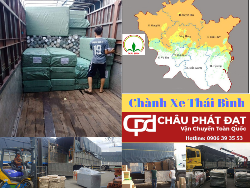 Xe Tải Chở Hàng Sài Gòn Đi Thái Bình