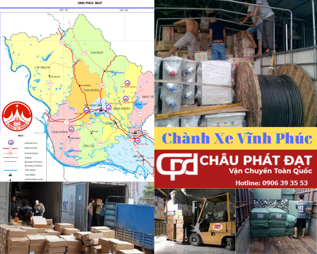 Dịch Vụ Chở Hàng Sài Gòn Vĩnh Phúc