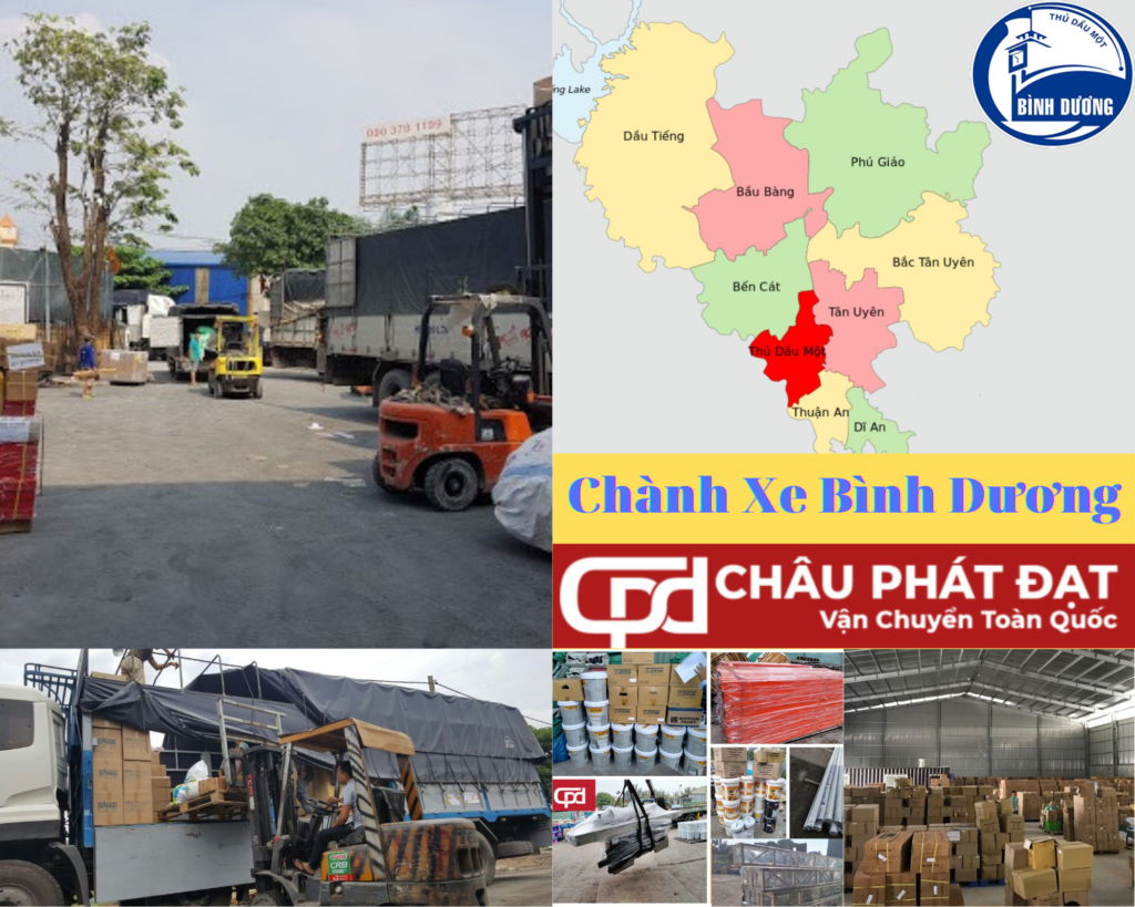 Chành Xe Gửi Hàng Bình Dương Đi Kiên Giang