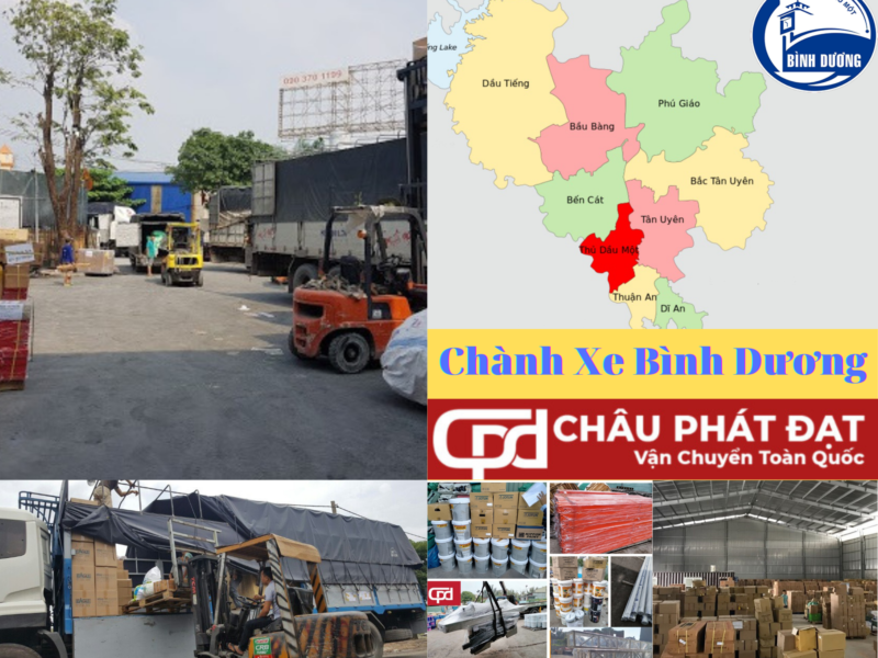 Chành Xe Gửi Hàng Bình Dương Đi Kiên Giang