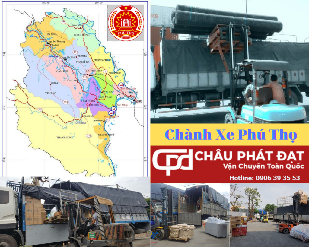 Chành Xe Gửi Hàng Bình Dương Đi Phú Thọ